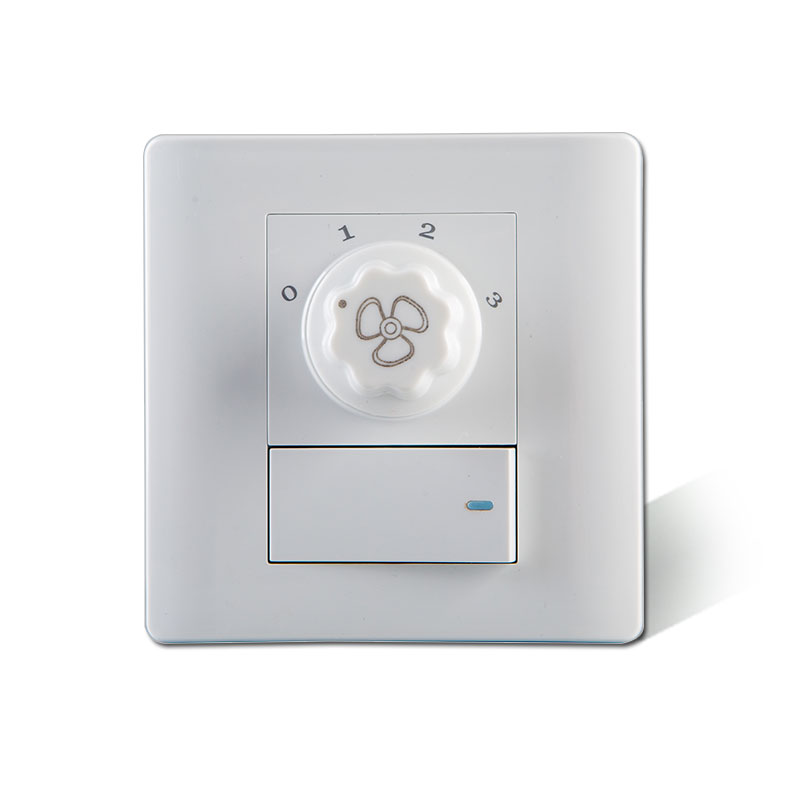 Home Improvement Stores - Plafondventilatorregeling 3 Versnellings Schakelaar Stopcontact Wandpaneel
