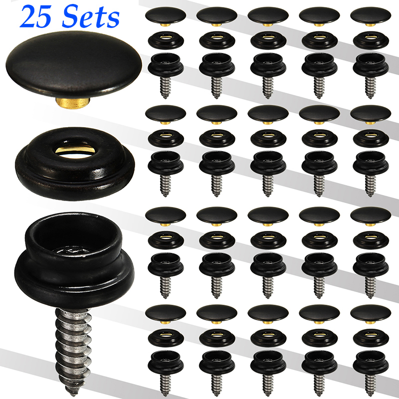 Home Improvement Stores - 75 Stks/set Drukknoop Knop Schroef Studs