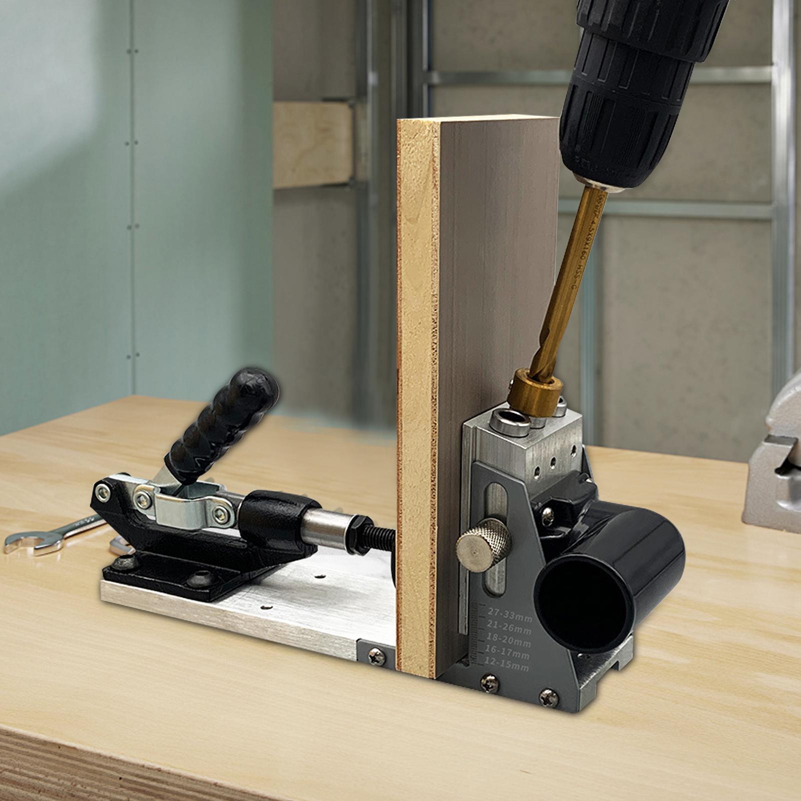 Home Improvement Guide - Boorgeleider Houtbewerking Gatzoeker Precisie draagbare punchzoeker