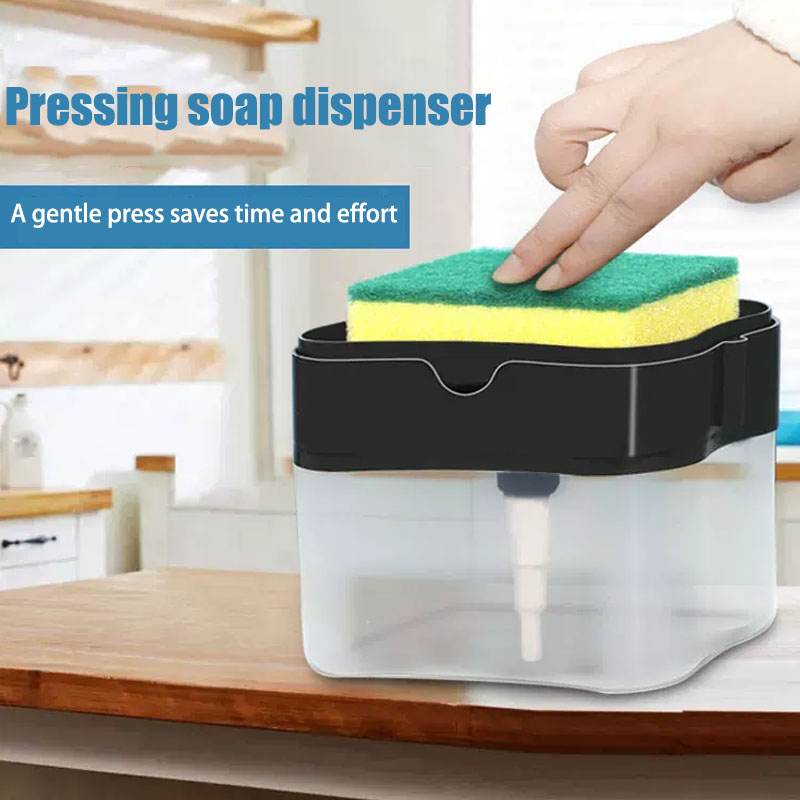 Home Improvement Stores - Vloeibare Zeepdispenser Aanrecht Sponspers Keukengerei Keukenaccessoires