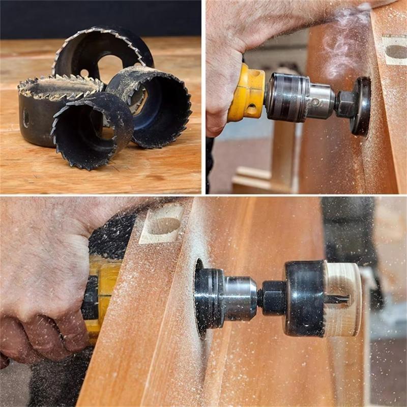 Home Improvement Center - A2BE Uitgebreide 18-delige gatenzaagset 19-127 mm