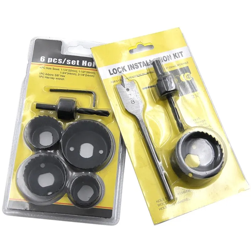 6-delige 32-54 mm gatenzaagset - Home Improvement Center recensie en prijs