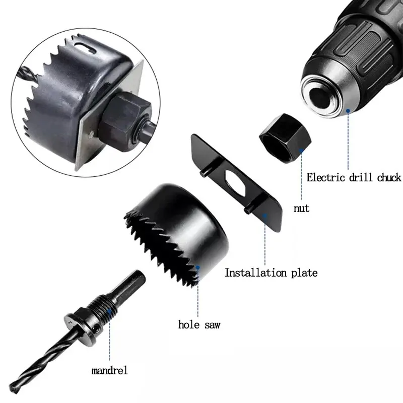 6-delige 32-54 mm gatenzaagset - Home Improvement Center recensie en prijs