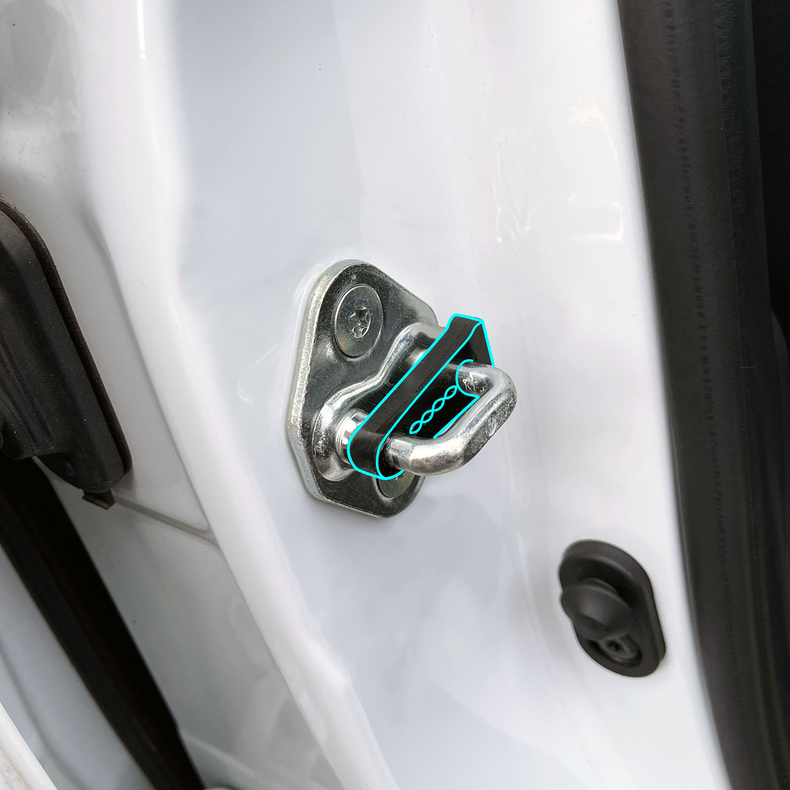 Schokdemper Rubber Voor Honda  - Door Stopper Rubber recensie en prijs