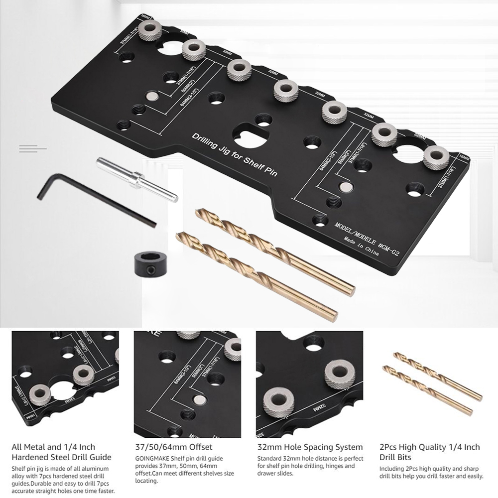 1/4 inch plank pin jig, alumin - Home Improvement Guide recensie en prijs