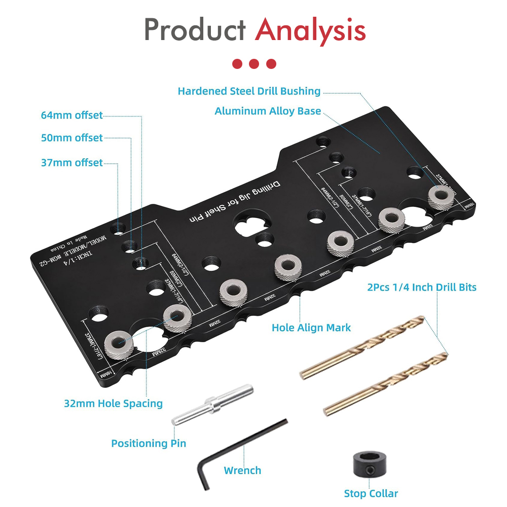 1/4 inch plank pin jig, alumin - Home Improvement Guide recensie en prijs
